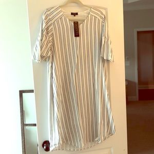 NWT Roolee Striped Dress